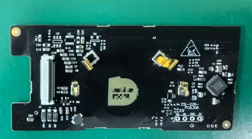 2,66-дюймовий електронний тег Електронні етикетки на полиці PCB 2,4 ГГц для мережевих супермаркетів електронний тег на полиці